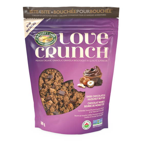 NATURE'S PATH, DARK CHOCO & HAZELNUT BUTTER, 6 x 300G