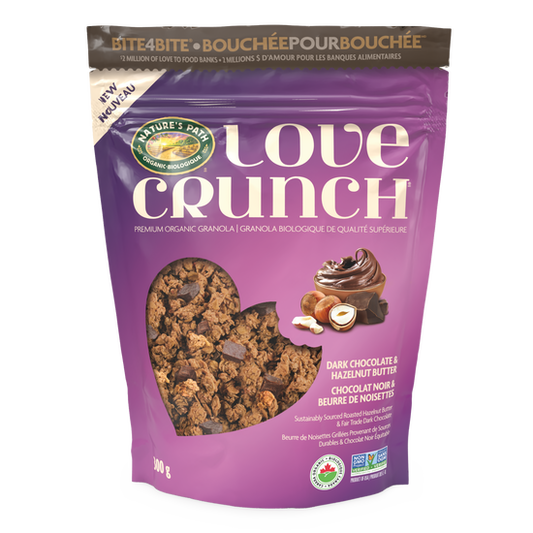 NATURE'S PATH, DARK CHOCO & HAZELNUT BUTTER, 6 x 300G