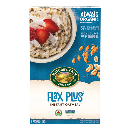 NATURE'S PATH, HOTCER FLAX N OATS 6PK OR, 6 x 8/50G