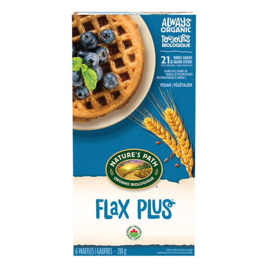 NATURE'S PATH, FLAX PLUS WAFFLES OR, 12 x 210G