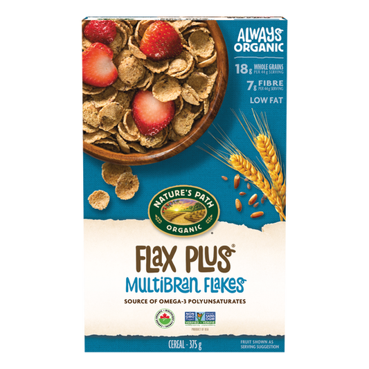 NATURE'S PATH, FLAX PLUS FLAKES CEREAL OR, 12 x 375G