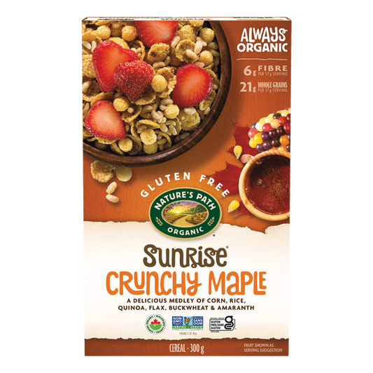 NATURE'S PATH, CRNCHY MPL SUNRISE OR, 12 x 300G