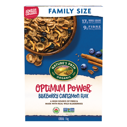 NATURE'S PATH, OPTIMUM BLUBERRY CINN OR 1KG 6PK, 6 x 1KG