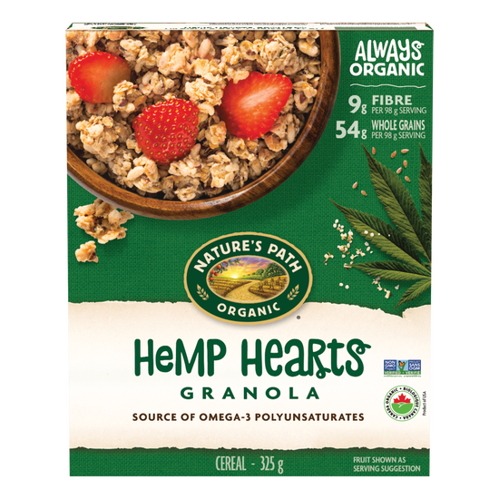 NATURE'S PATH, HEMP GRANOLA OR, 12 x 325G