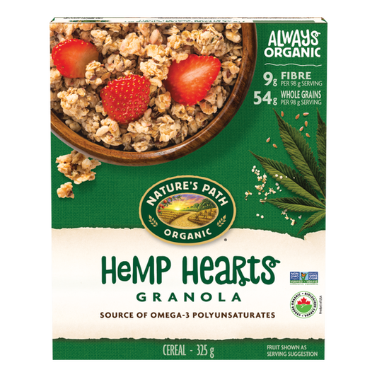 NATURE'S PATH, HEMP GRANOLA OR, 12 x 325G