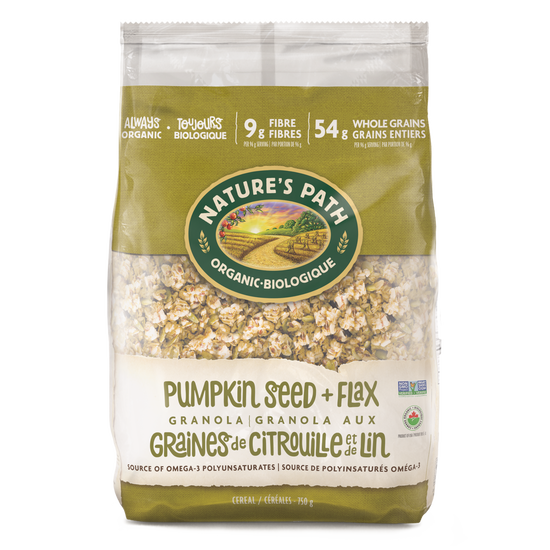 NATURE'S PATH, ECO PUMPKIN FLAX GRANOLA OR, 6 x 750G