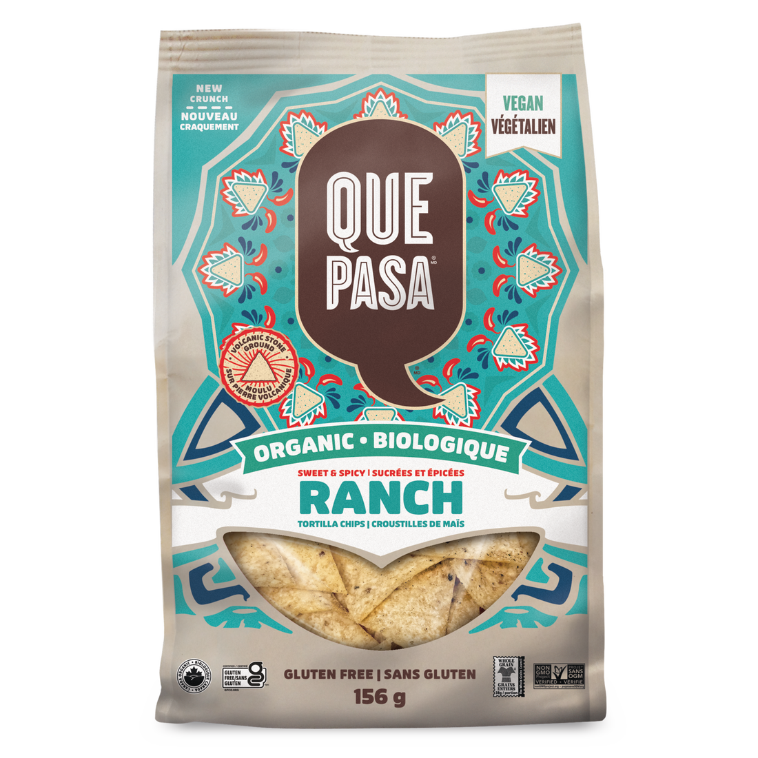 QUE PASA, SWT & SPICY RANCH, 12 x 156G