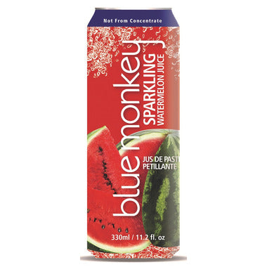 BLUE MONKEY, SPARKLING WATERMELON JUICE, 12 x 330ML