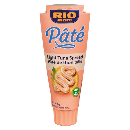 RIOMARE PATE TUNA SPREAD, 12 X 100 G