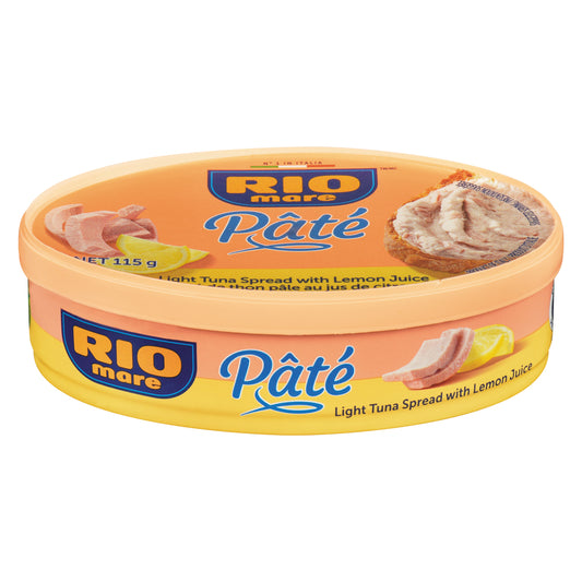 RIOMARE TUNA SPREAD WITH LEMON JUICE, 12 X 115 G
