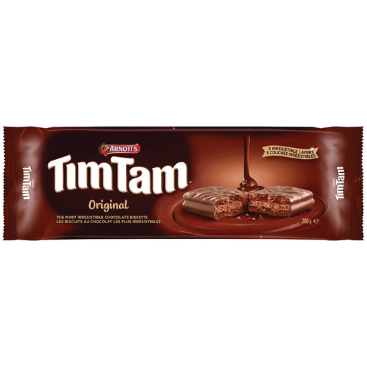 ARNOTTS TIM TAM ORIGINAL BISCUIT, 24 X 200 G