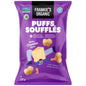FRANKIE'S, ORG WHITE CHEDDAR CLOUD PUFFS, 12 x 120G