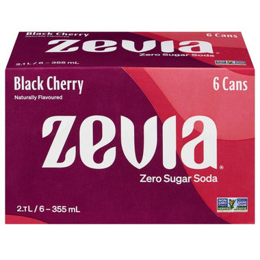 ZEVIA, BLACK CHERRY, 24 x 355ML
