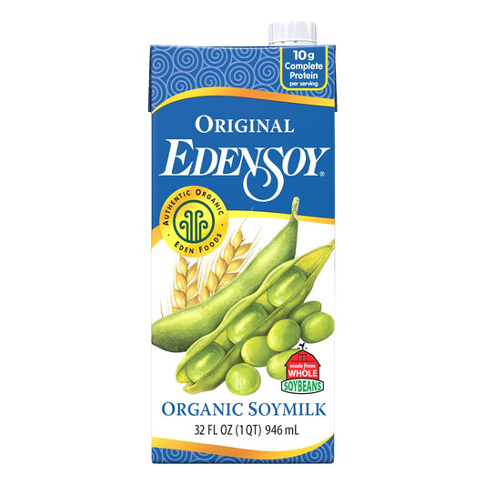 EDEN FOODS, SOY BEVERAGE ORIGINAL OR, 12 x 946ML