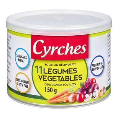 CYRCHES, VEGETABLE BOUILLON, 6 x 150 G