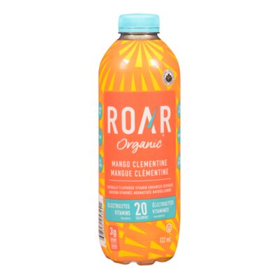 ROAR ELECTRO BIO MANGO CLEANSE DRINK, 12 X 532 ML