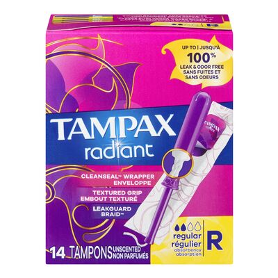 TAMPAX REGULAR/NORMAL TAMPONS, 3 X 14 UN