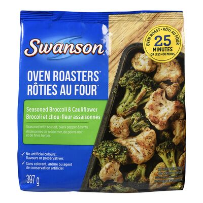 SWANSON BROCCOLI CAULIFLOWER, 5 X 397 G
