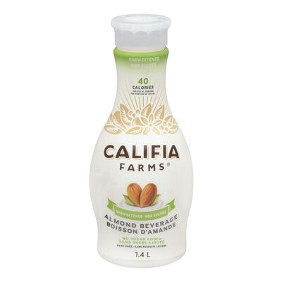 CALIFIA FARMS, UNSWEETENED, 6 x 1.4L