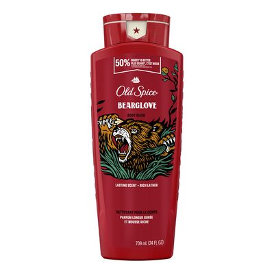 OLD SPICE BODY WASH BEARGLOVE, 4 X 709 ML