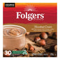 FOLGERS HAZELNUT CREAM COFFEE 30 K-CUPS, 4 X 270 G