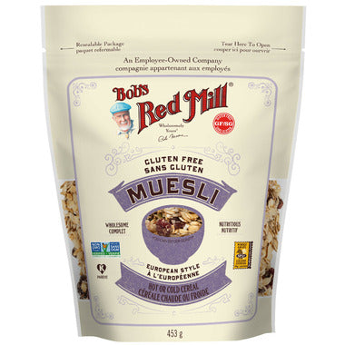 BOB'S REDMILL, GF MUESLI, 4 x 453G