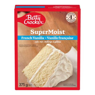 BETTY CROCKER MIXED VANILLA CAKE, 12 X 375 G