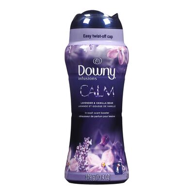 DOWNY INFUSIONS FABRIC ENHANCER LAVENDER & VANILLA, 4 X 379 G