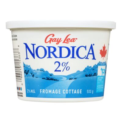 GAYLEA COTTAGE CHEESE 2% M.F., 6 X 450 G