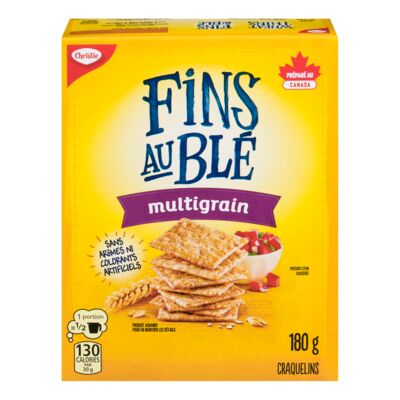 WHEAT THINS MULTIGRAIN CRACKERS, 12 X 180 G