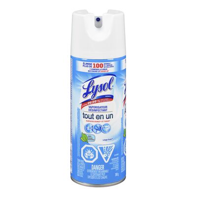 LYSOL FABRIC DEODORIZER FRESH LINEN, 12 X 350 G