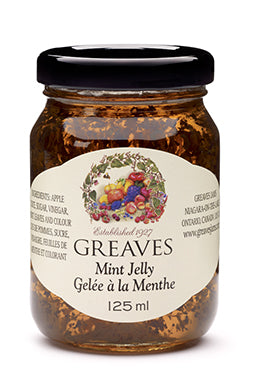 GREAVES, JELLIES - MINT, 12 x 125 ML
