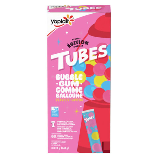 YOPLAIT TUBES 1% SPECIAL EDITION, 8 X 448 G
