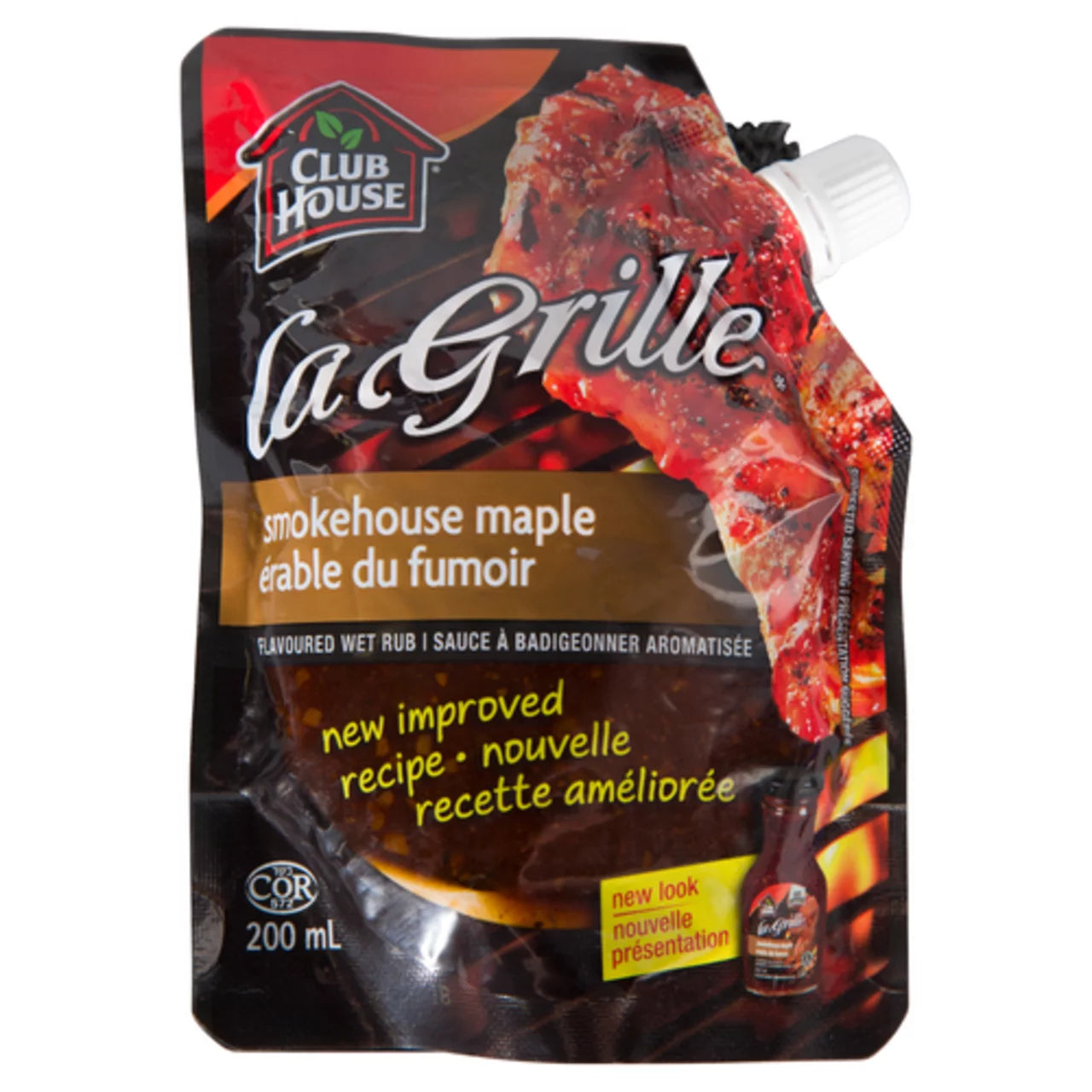 LA GRILLE MARINADE MAPLE SMOKED, 8 X 200 ML