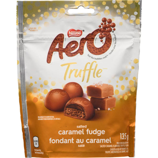 AERO TRUFFLE SALTED CARAMEL FONDANT, 6 X 135 G