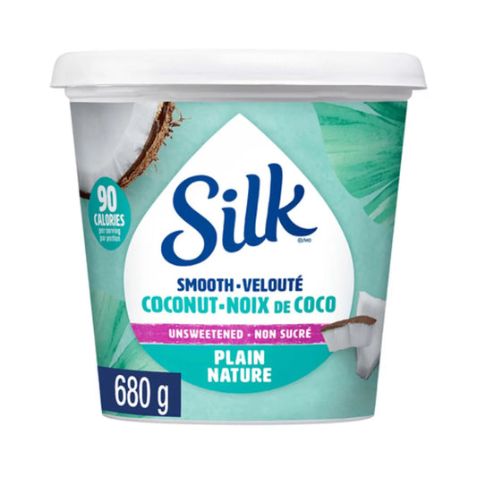 SILK COCONUT MILK UNSWEETENED NATURAL, 6 X 680 G