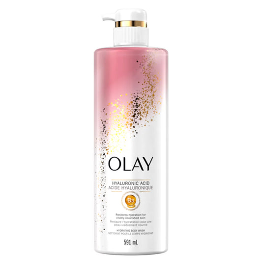 OLAY SHOWER GEL HYALURONIC ACID, 4 X 591 ML