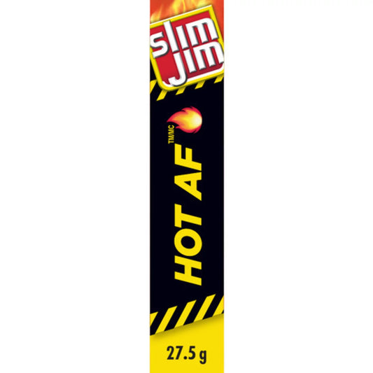 SLIM JIM SPICY JERKY STICK, 24 X 27.500 G