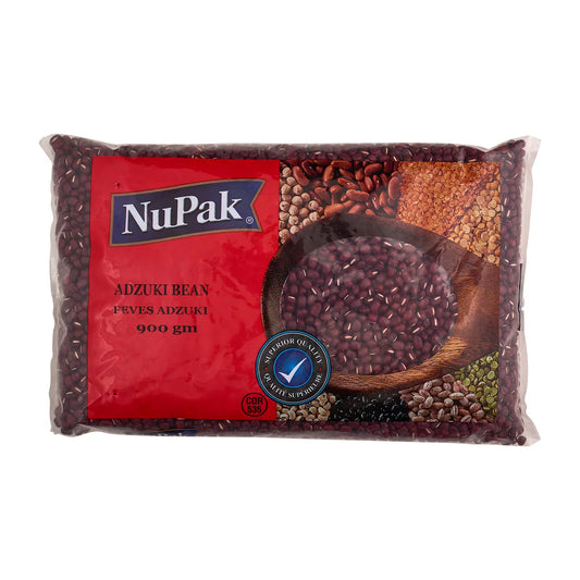 NUPAK ADZUKI BEANS, 12 X 900 G