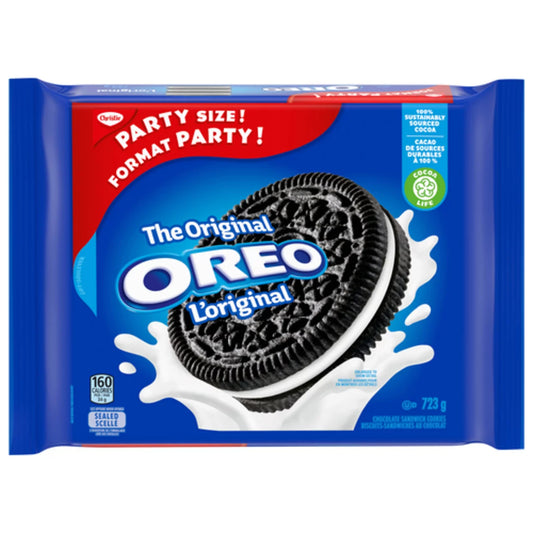 CHRISTIE OREO PARTY COOKIES, 8 X 723 G