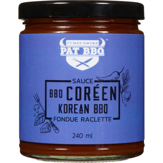 PATBBQ KOREAN FONDUE SAUCE, 12 X 240 ML