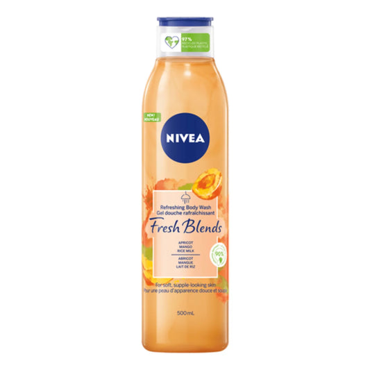 NIVEA FACIAL CLEANSING GEL FRESH BLEND APRICOT, 6 X 500 ML