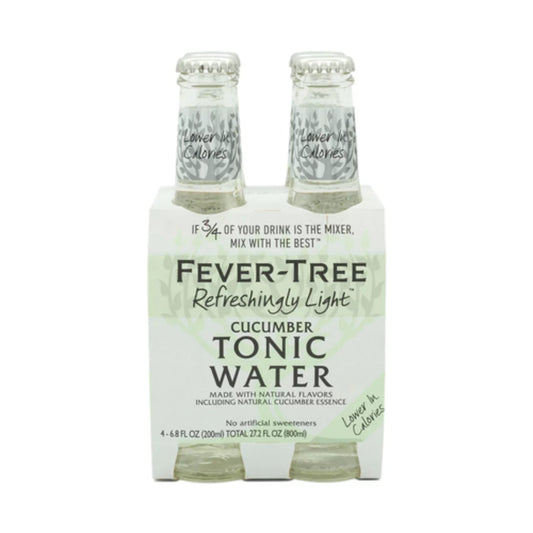 FEVER-TREE CUCUMBER SODA WATER, 6 X 4 X 200 ML