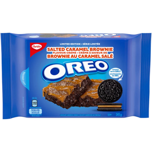 CHRISTIE OREO BROWNIE SALTED CARAMEL, 12 X 345 G