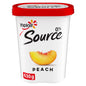 SOURCE PEACH YOGURT 0%, 6 X 630 G