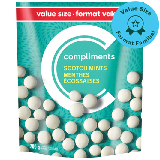 COMPLIMENTS SCOTCH MINTS, 12 X 700 G