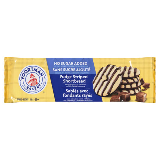 VOORTMAN SUGAR-FREE SHORTBREAD BISCUITS, 12 X 320 G
