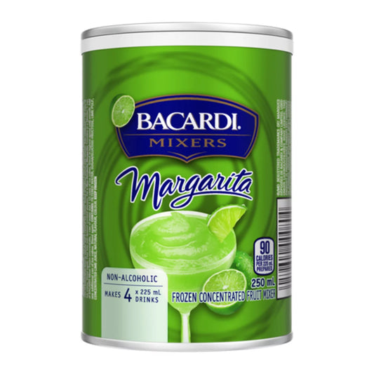 BACARDI ELONGATED MARGARITA CONCENTRATE, 12 X 250 ML