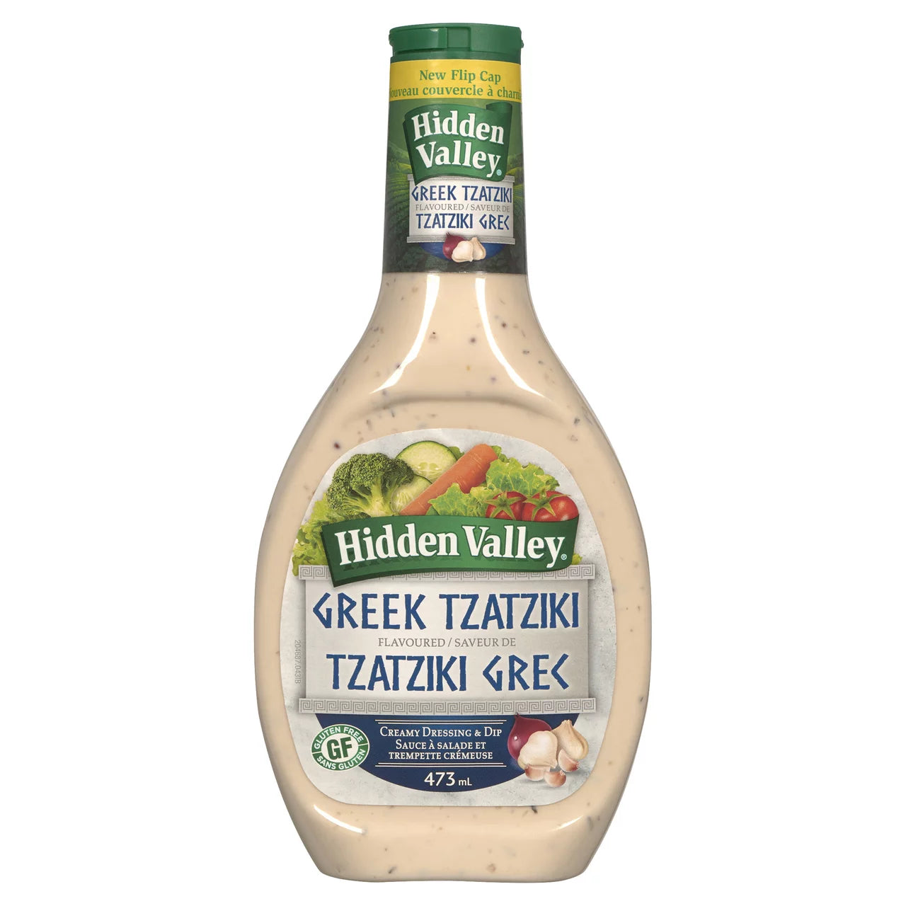 HIDEVALL GREEK TZATZIKI SAUCE, 6 X 473 ML
