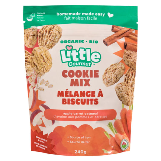 BABY GOURMET COOKIE MIX, 6 X 240 G